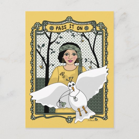 On_C_ポストカードを渡す ポストカード (正面)