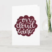 On Cloudワイン カード (正面)