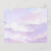 On Cloud 9ブライダルシャワーレシピカード (裏面)