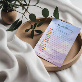 On Cloud 9ブライダル絵文字ゲーム 招待状