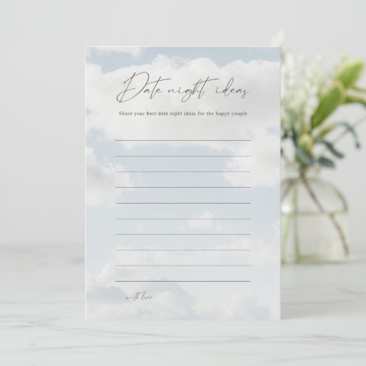 On Cloud 9日付ナイトアイディア 招待状 (スタンド正面)