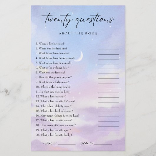 On Cloud 9 How Well Know the Bride (正面)