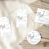 On Cloud Nineほこりっぽいブルー天国ありがとう フェイバータグ