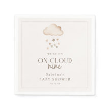 On Cloud Nine赤ちゃん男女兼用シャワー