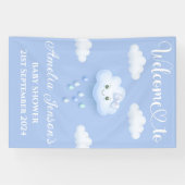 On Cloud Nine Baby Shower Wall Banner/Welcome Sign 横断幕 (横)