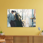 On Deck (キャンバス上の油) キャンバスプリント (インサイチュ (リビング))