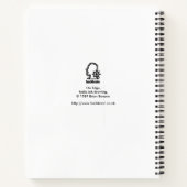 On Edge, by Brian Benson ノートブック (裏面)