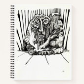 On Edge, by Brian Benson ノートブック (正面)