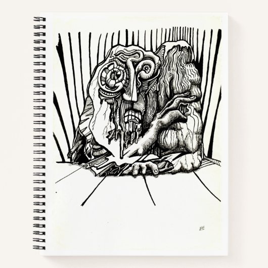 On Edge, by Brian Benson ノートブック (正面)