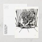 On Edge、by Brian Benson ポストカード (正面/裏面)