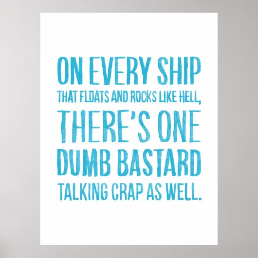 On Every Ship ポスター (正面)