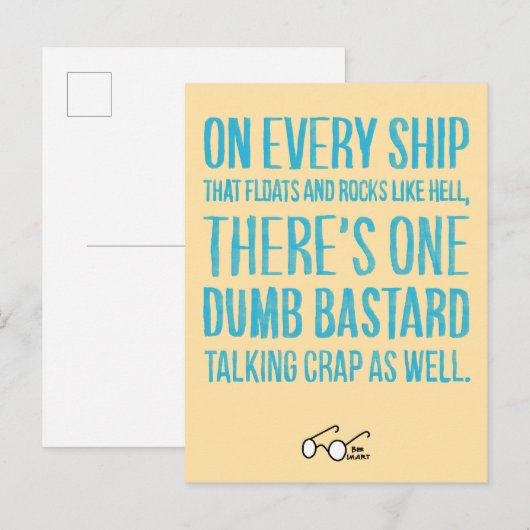 On Every Ship ポストカード (正面/裏面)