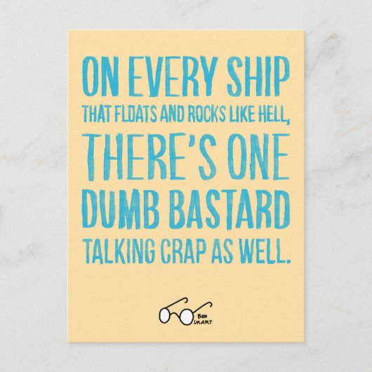 On Every Ship ポストカード (正面)