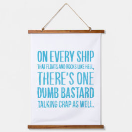 On Every Ship 吊り下げ型タペストリー