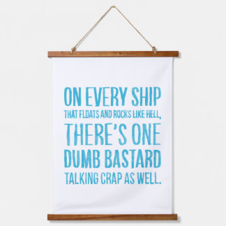 On Every Ship 吊り下げ型タペストリー