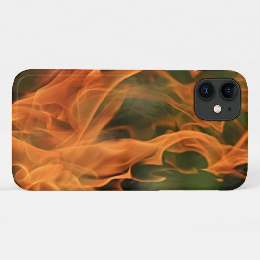On Fire Flamesの電話ケース Case-Mate iPhoneケース (裏面(横))