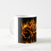 On fire Tasse コーヒーマグカップ (正面左)