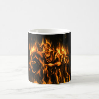 On fire Tasse コーヒーマグカップ