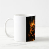 On fire Tasse コーヒーマグカップ (左)