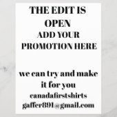 on frozen pond flyer front チラシ (裏面)