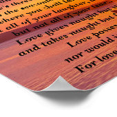 ON LOVE詩 ポスター (角)