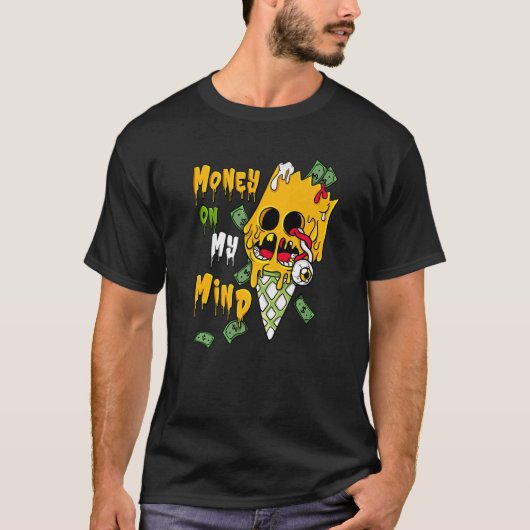 On My Mind Bart Ice Cream Del Sol 13sマッチング Tシャツ (正面)