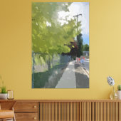 On My Way Stretted Canvas Print キャンバスプリント (インサイチュ (リビング))