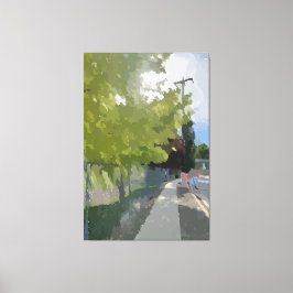On My Way Stretted Canvas Print キャンバスプリント