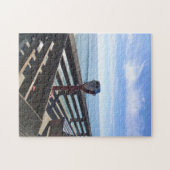 On Newport Pier, Newportビーチ，カリフォルニア ジグソーパズル (横)