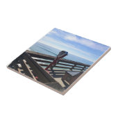 On Newport Pier, Newportビーチ,カリフォルニア タイル (側面)