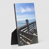 On Newport Pier, Newportビーチ，カリフォルニア フォトプラーク (側面)