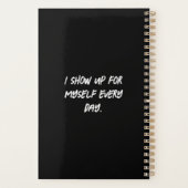 'On Our Debt Free Journey' Focused Organized プランナー手帳 (裏面)