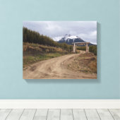 On Our Way Home on the Range  キャンバスプリント (インサイチュ (ウッドフロア))