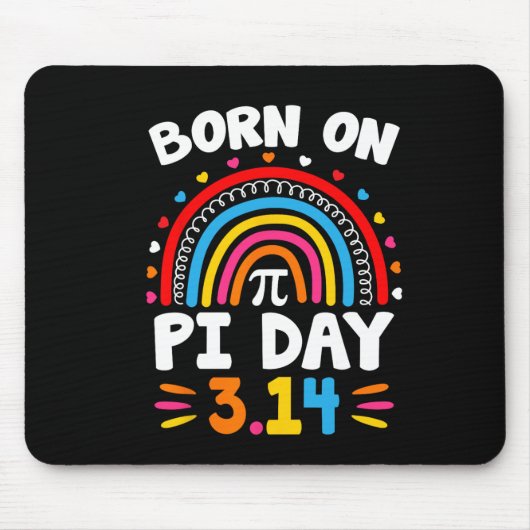 On Pi 生まれ Day誕生日2025 Happy Pi Day Math Tea マウスパッド (正面)