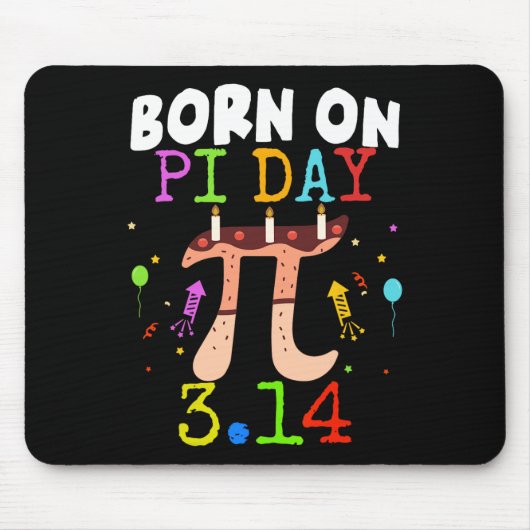 On Pi 生まれ Day誕生日2025 Happy Pi Day Math Tea マウスパッド (正面)