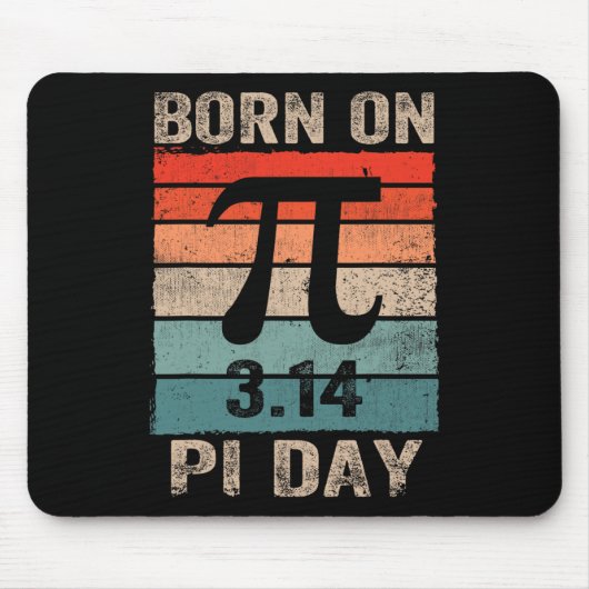 On Pi 生まれ Day誕生日2025 Happy Pi Day Math Tea マウスパッド (正面)