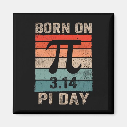 On Pi 生まれ Day誕生日2025 Happy Pi Day Math Tea マグネット (正面)