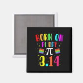 On Pi 生まれ Day 3月誕生日算数ギーク先生A マグネット (正面/裏面)