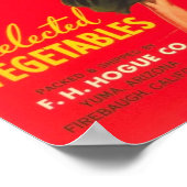 「ON RUSH」ラベル ポスター (角)