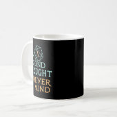 On Second Thought Never Mind, Funny Gift For Men,  コーヒーマグカップ (正面左)