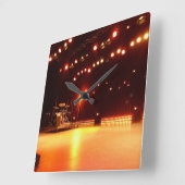 On stage スクエア壁時計 (傾斜)