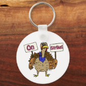 On Strike - Talking Turkey キーホルダー (正面)