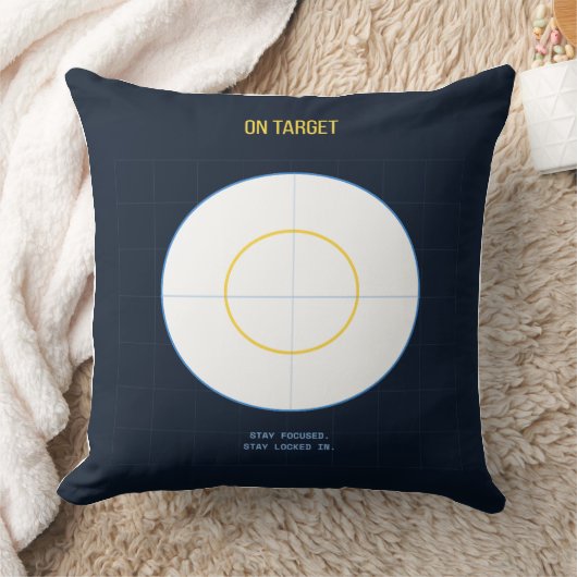 On Target — 90s Maximalist Throw Pillow | Retro  クッション (ブランケット)