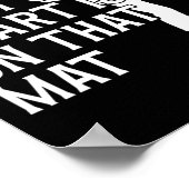 On That Mat Karate Aunt Proud Karate Auntie  ポスター (角)