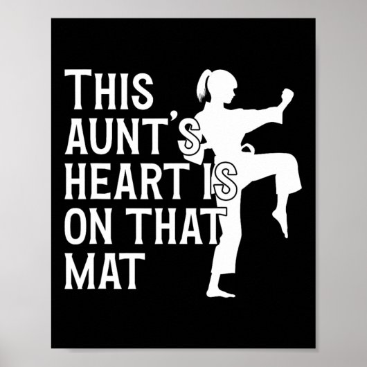 On That Mat Karate Aunt Proud Karate Auntie  ポスター (正面)