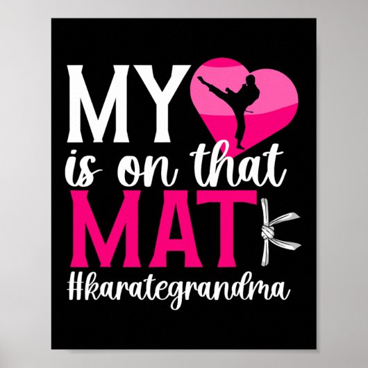 On That Mat Karate Grandma Karate Grandmother  ポスター (正面)