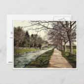 On the Annan water, Moffat, Scotlandクラシック写真 ポストカード (正面/裏面)