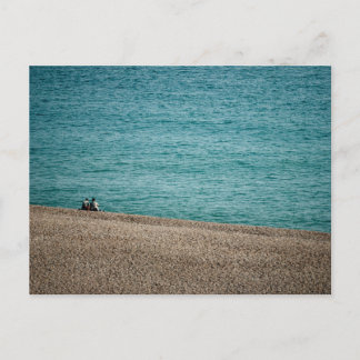 On the beach at Beer ポストカード