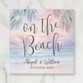 On The Beach Wedding フェイバータグ (正面)