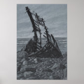 On The Coast Archival Drawing Print ポスター (正面)